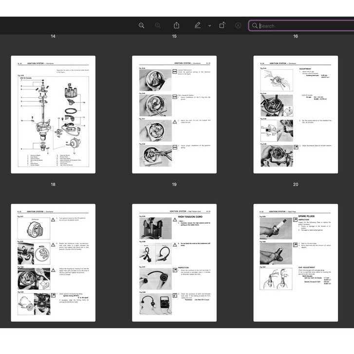 TOYOTA "K" SERIES ENGINE SERVICE REPAIR WORKSHOP MANUAL