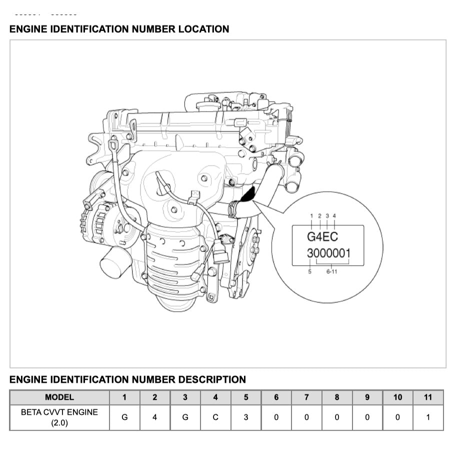 KIA CERATO / SPECTRA LD (2004-2009) SERVICE WORKSHOP MANUAL