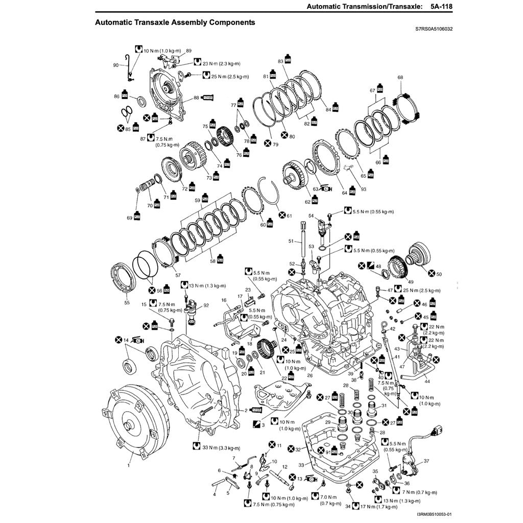 SUZUKI SWIFT ZA ZC ZD (2004-2010) SERVICE WORKSHOP MANUAL