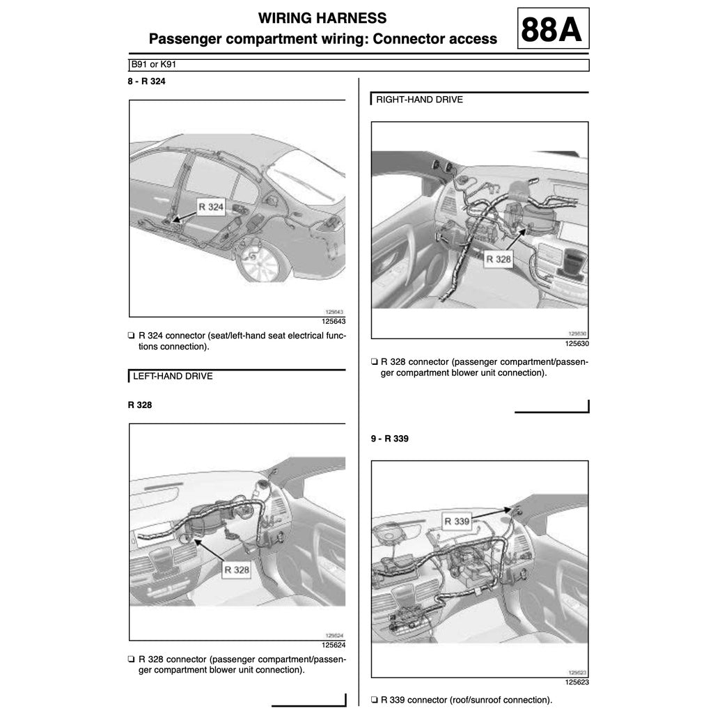 RENAULT LAGUNA III (2007-2015) SERVICE WORKSHOP MANUAL