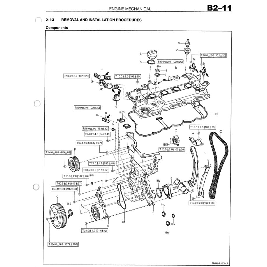 TOYOTA ENGINE 2NR-VE (1.5L DUAL VVT-I) SERVICE REPAIR WORKSHOP MANUAL - Avanza (F654)/Rush (2021)/ Aruz (F850)/Myvi