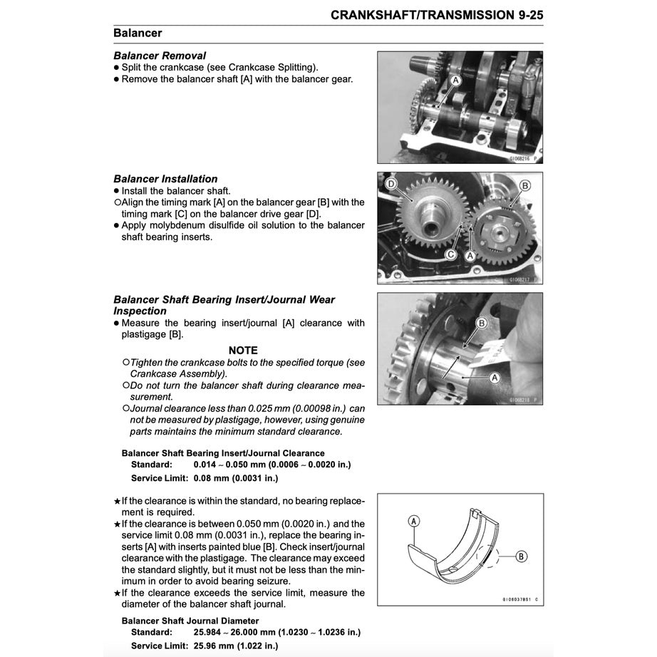 KAWASAKI NINJA 300 (2013-2017) SERVICE WORKSHOP MANUAL + PARTS CATALOGUE + OWNER'S MANUAL