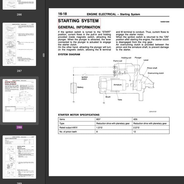 MITSUBISHI PAJERO III V60 (1999-2006) SERVICE WORKSHOP MANUAL