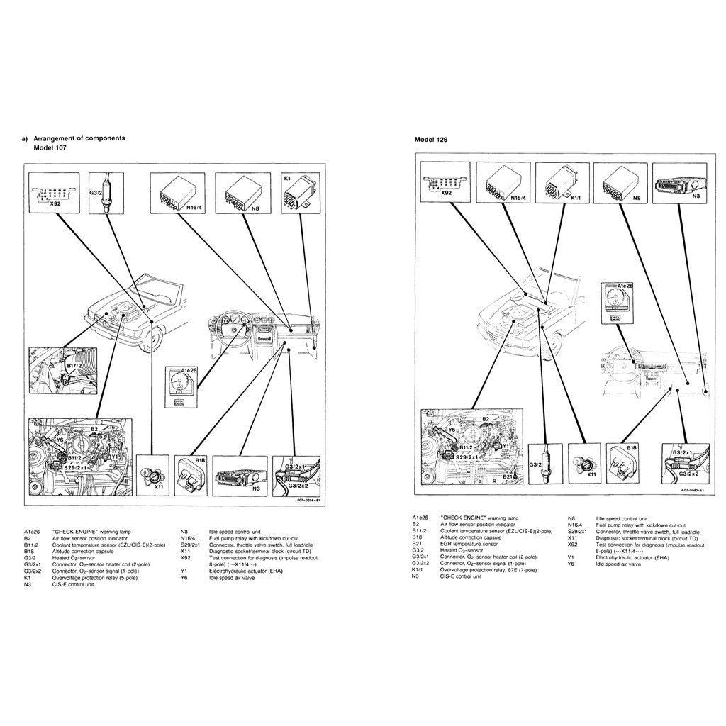 MERCEDES-BENZ ENGINE M117 (1971–1992) SERVICE WORKSHOP MANUAL