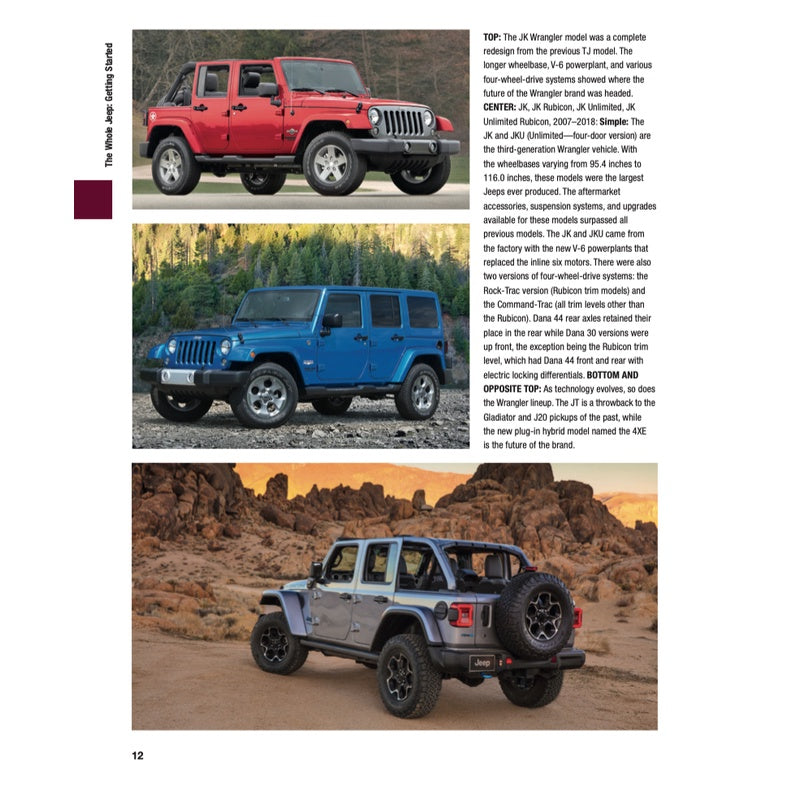 Jeep 4x4 Performance Handbook, 3rd Edition - Motorbooks Workshop