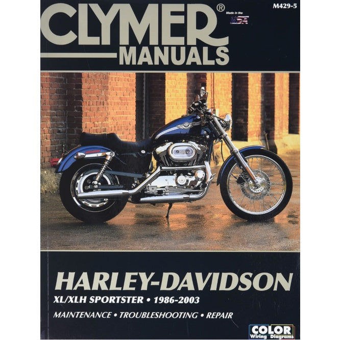 HARLEY DAVIDSON XL/XLH SPORTSTER (1986-2003) SERVICE WORKSHOP MANUAL - CLYMER