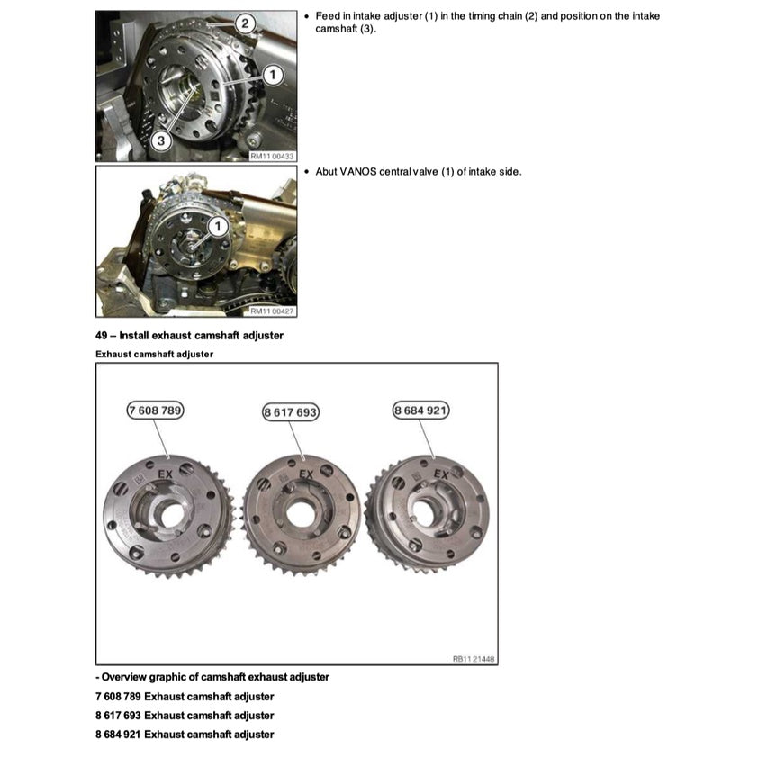 BMW 5 SERIES G30 530e (2017-2022) SERVICE WORKSHOP MANUAL