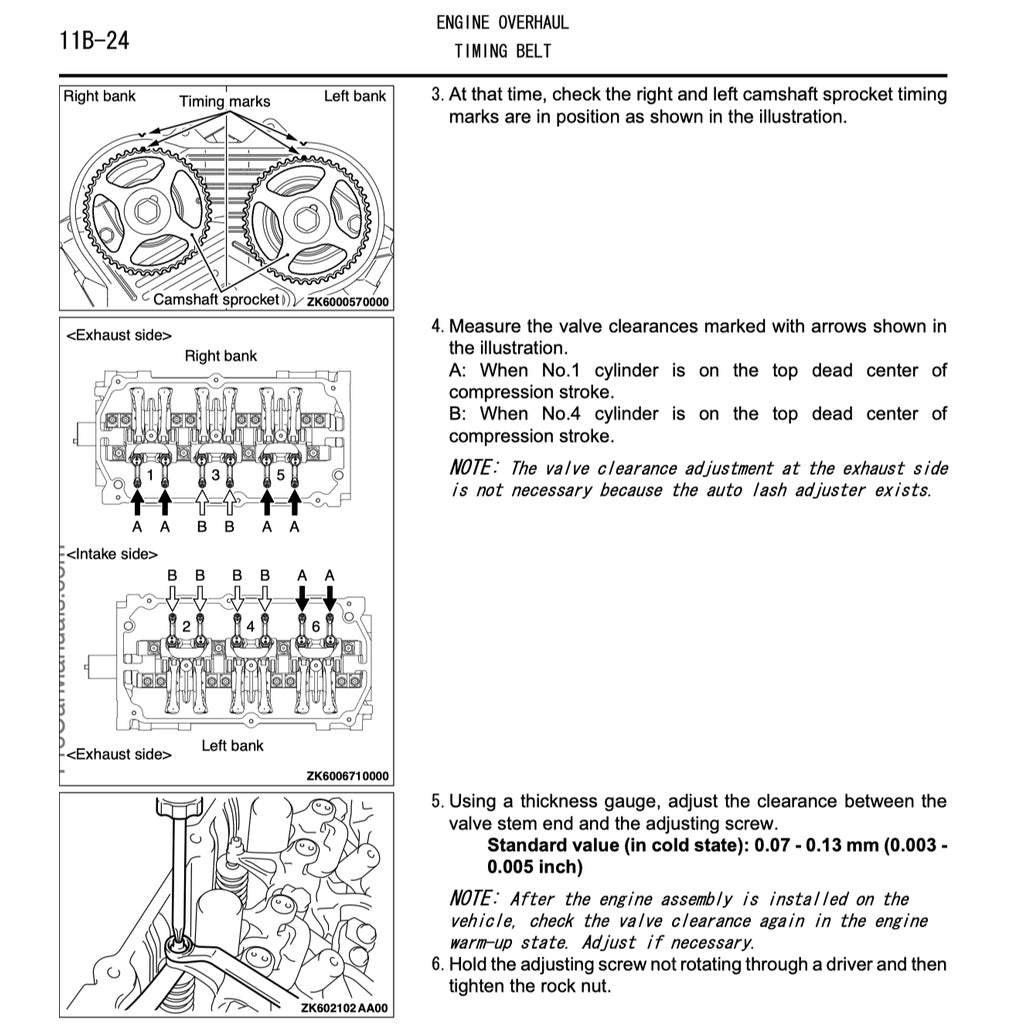 MITSUBISHI OUTLANDER II CW (2006-2012) SERVICE WORKSHOP MANUAL