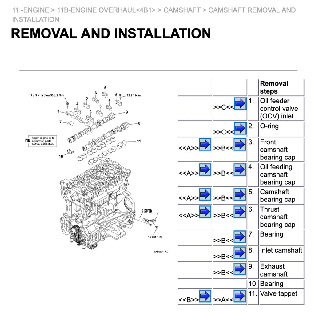 ASX MITSUBISHI ASX (2020-2022) SERVICE WORKSHOP MANUAL