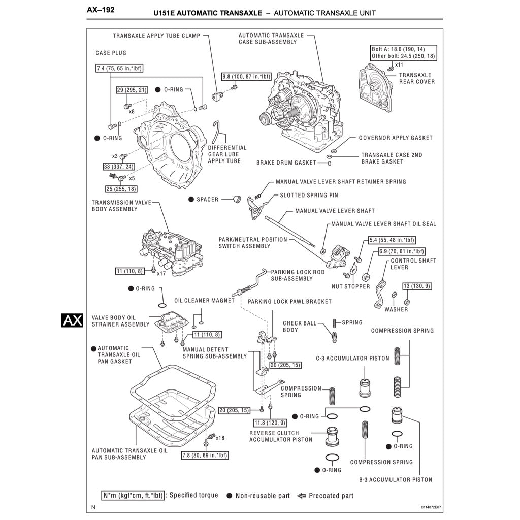 LEXUS RX330 XU30 (2004-2009) SERVICE WORKSHOP MANUAL