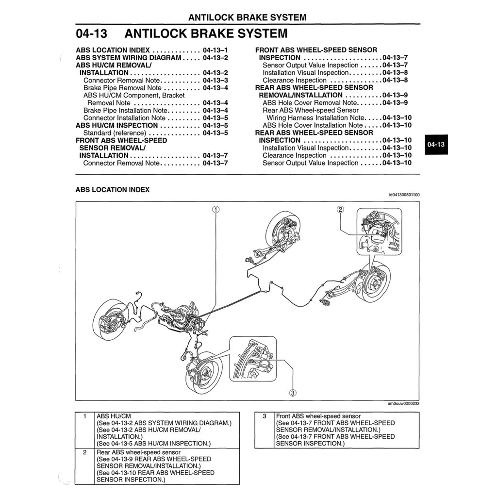 MAZDA 3 BL (2009-2013) SERVICE WORKSHOP MANUAL