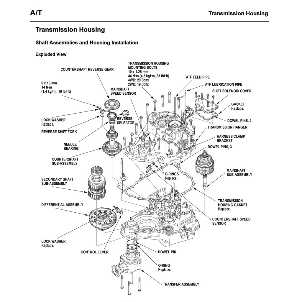 CRV HONDA CR-V RD4-9 (2001-2006) SERVICE WORKSHOP MANUAL