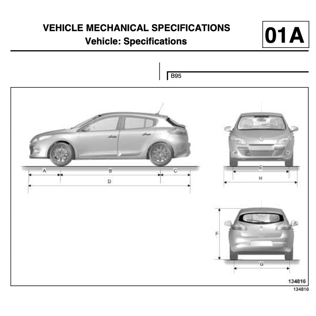 RENAULT MEGANE III (2008-2016) SERVICE WORKSHOP MANUAL