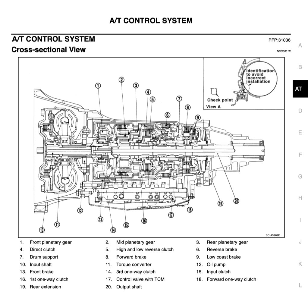 NISSAN 350-Z / Z33 (2003-2009) SERVICE WORKSHOP MANUAL