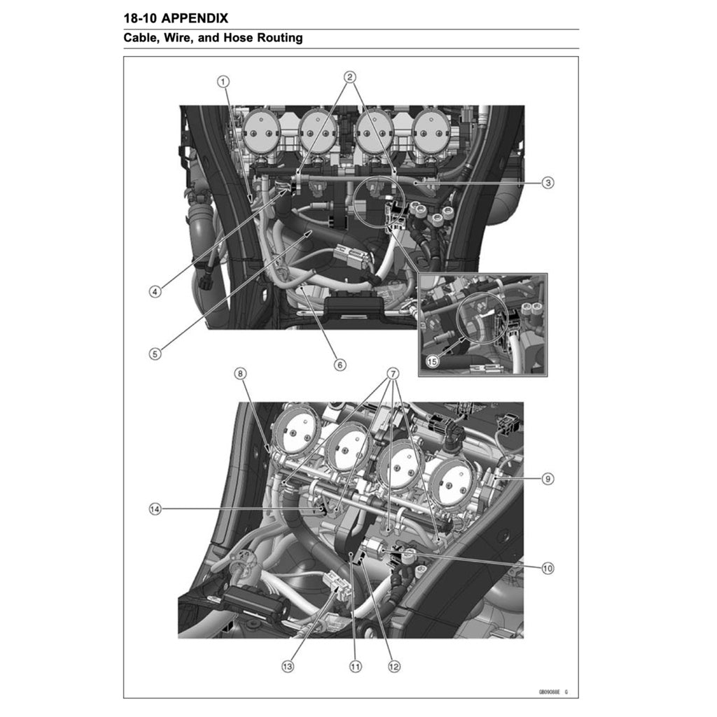 KAWASAKI ZX-6R /636 (2013-2016) SERVICE WORKSHOP MANUAL + OWNER'S MANUAL
