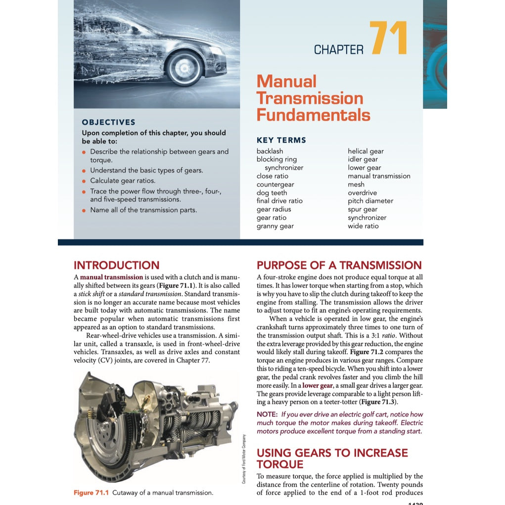 Automotive Service: Inspection, Maintenance, Repair 6th Edition (2018) - Tim Gilles