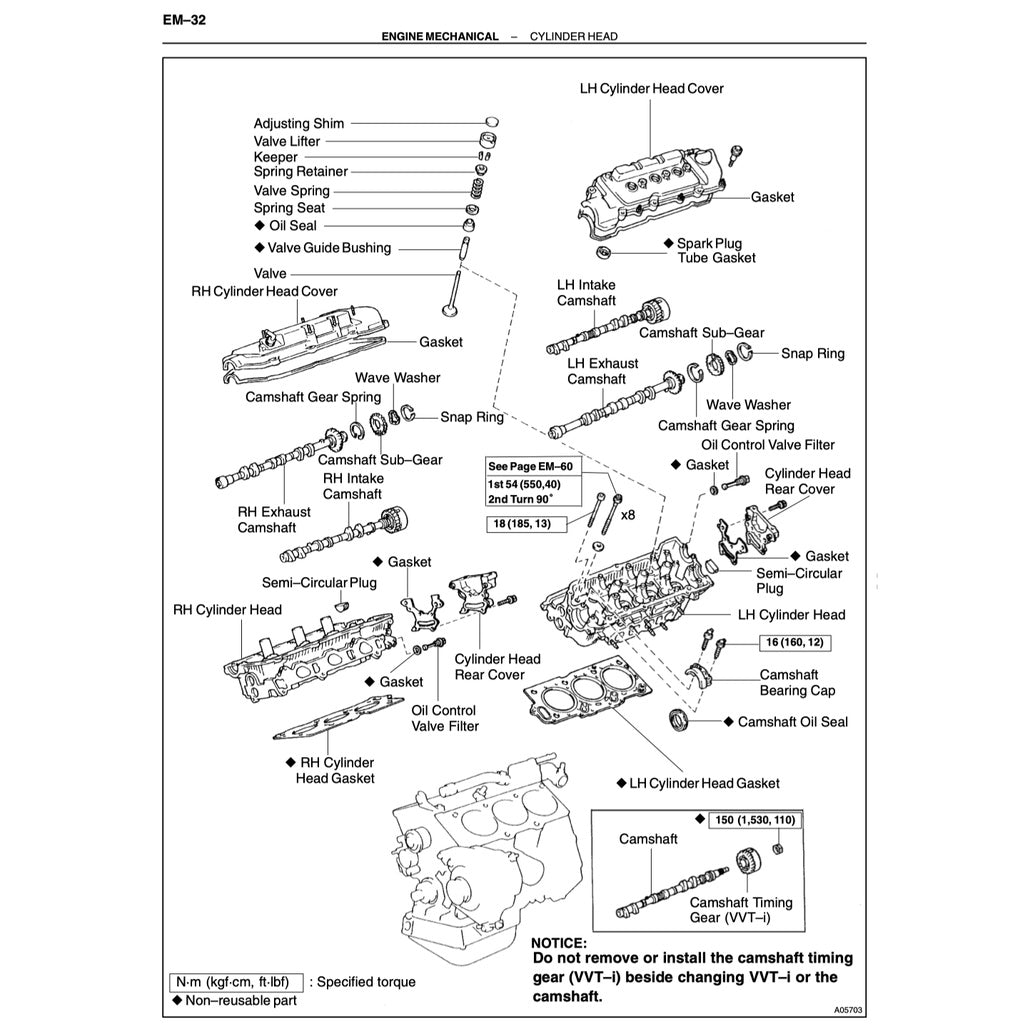 LEXUS RX300 XU10 (1998-2003) SERVICE WORKSHOP MANUAL