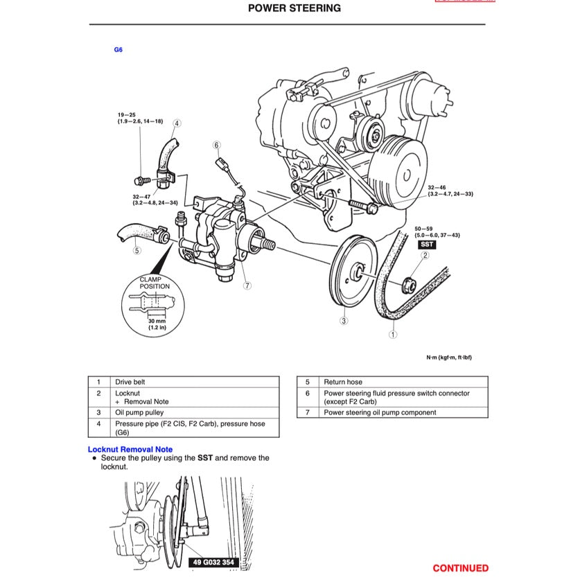 FORD RANGER PE/PG/PH (1998-2005) SERVICE WORKSHOP MANUAL