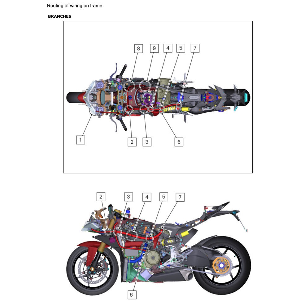 DUCATI PANIGALE 1299S (2015-2018) SERVICE WORKSHOP MANUAL + PARTS CATALOGUE + OWNER's MANUAL