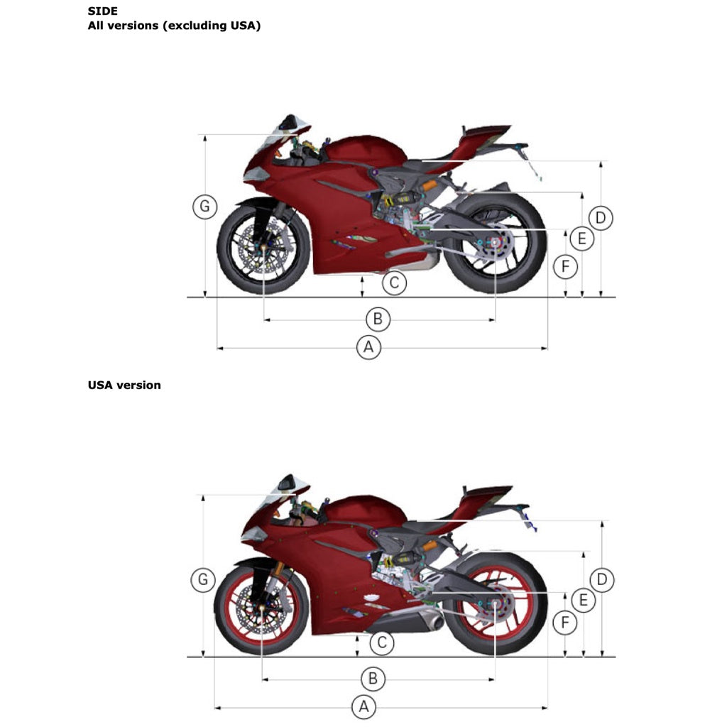 DUCATI PANIGALE 959 E4 (2016-2019) SERVICE WORKSHOP MANUAL + PARTS CATALOGUE + OWNER's MANUAL