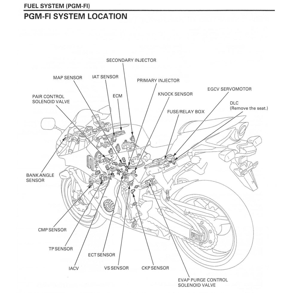 HONDA CBR600RR (2007-2008) SERVICE WORKSHOP MANUAL + PARTS CATALOGUE + OWNER'S MANUAL - CBR 600 RR