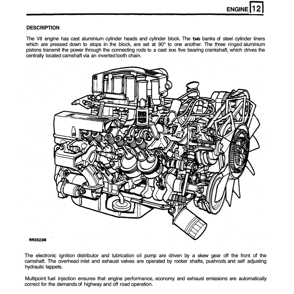 LAND ROVER DEFENDER 90 (1993-1996) SERVICE WORKSHOP MANUAL