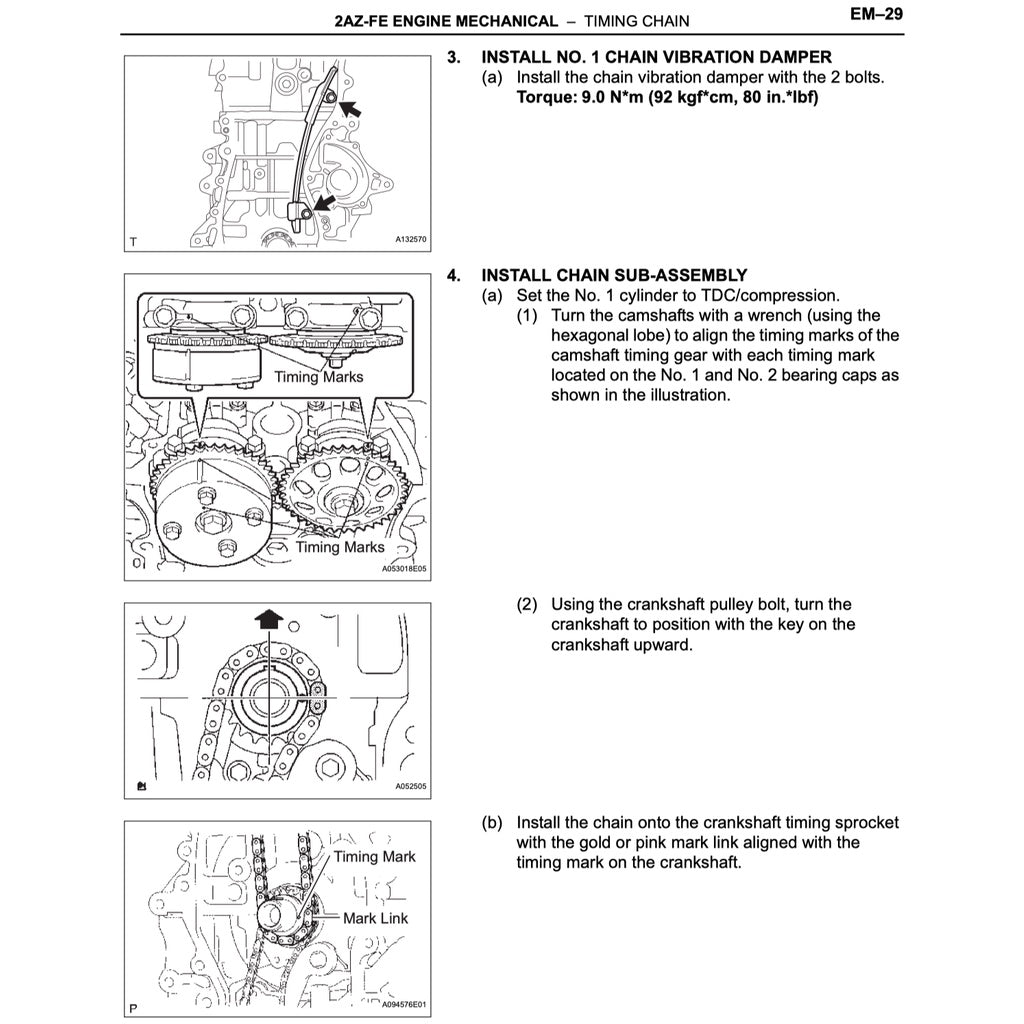 LEXUS RX330 XU30 (2004-2009) SERVICE WORKSHOP MANUAL