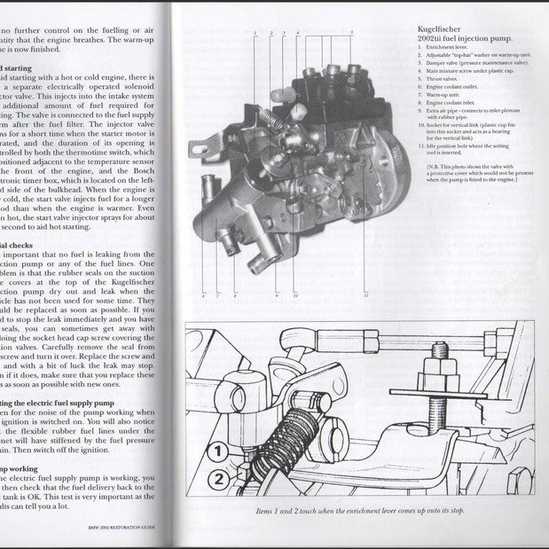 BMW '02 RESTORATION GUIDE, Mike Macartney, Brooklands 1998