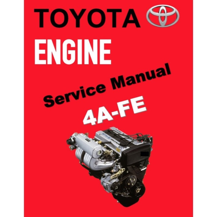 TOYOTA ENGINE 4A-FE SERVICE REPAIR WORKSHOP MANUAL