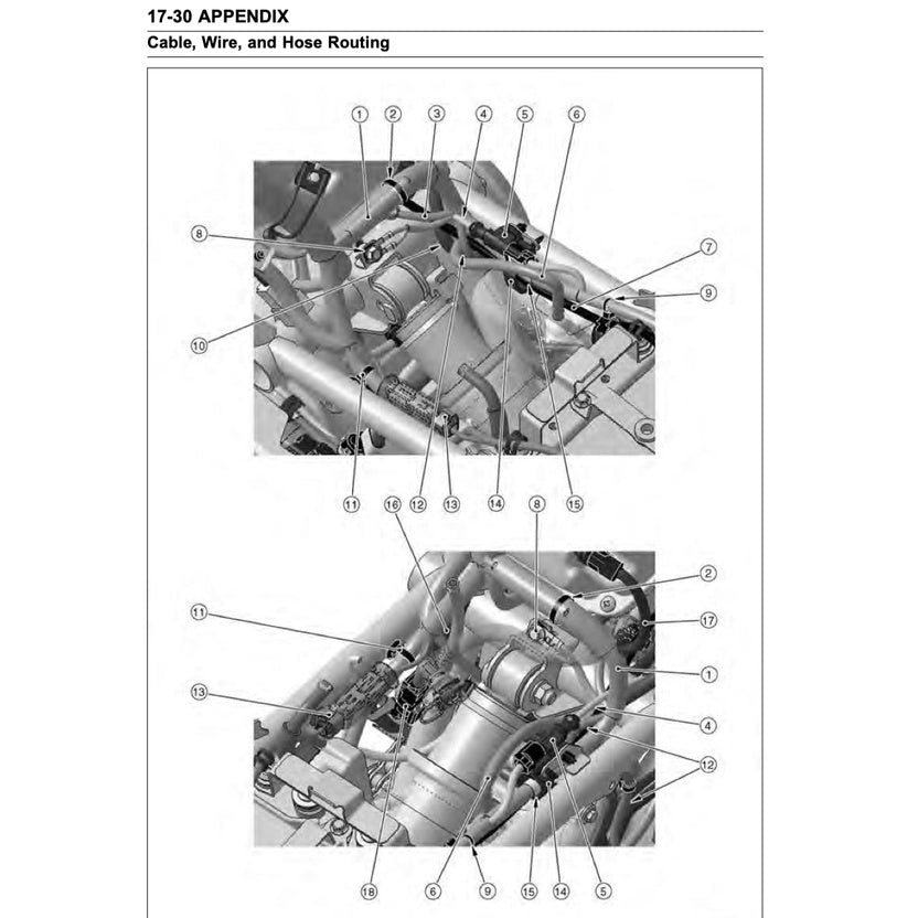 KAWASAKI NINJA 650R (2012-2017) SERVICE WORKSHOP MANUAL + PARTS CATALOGUE + OWNER'S MANUAL