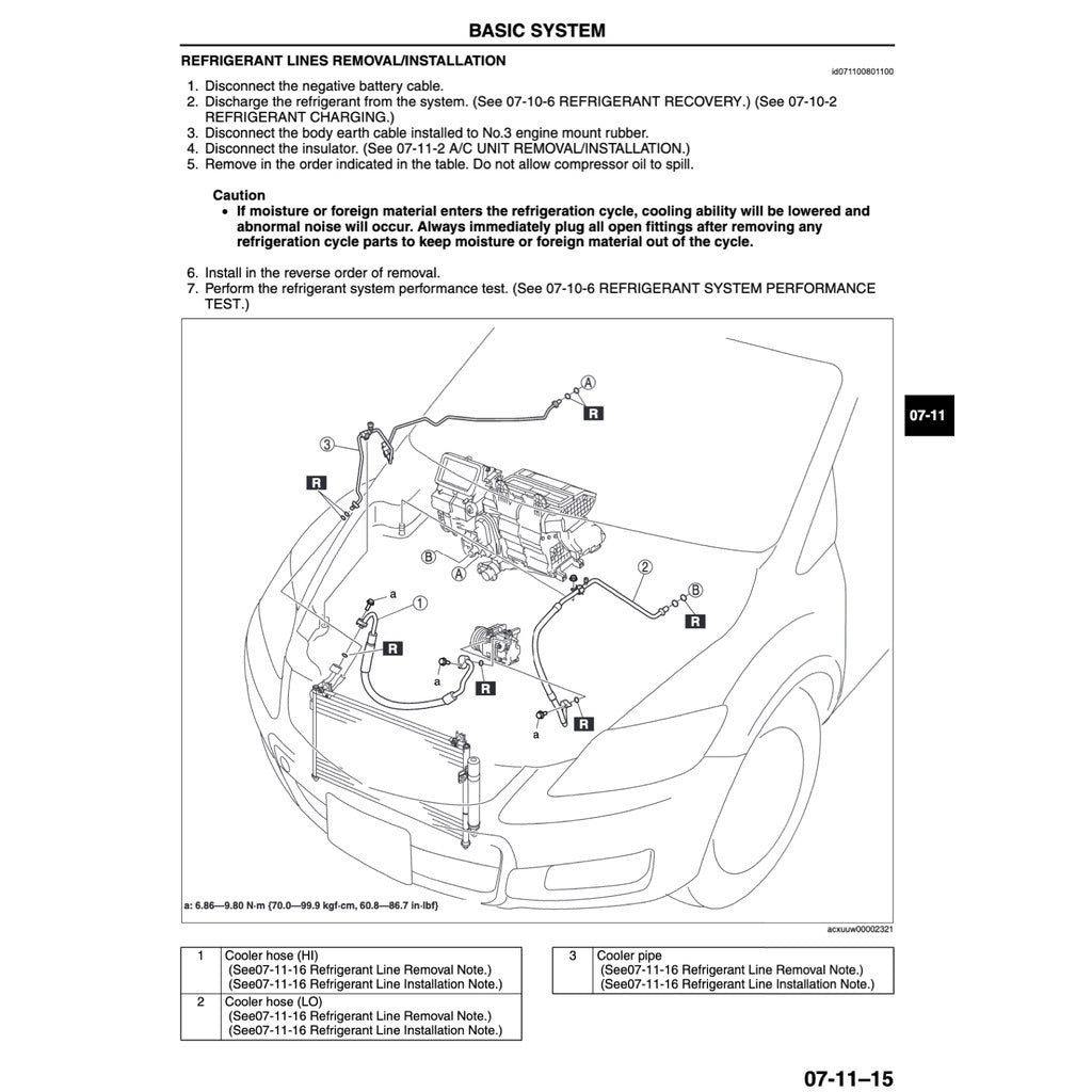 MAZDA CX-7 ER (2007-2012) SERVICE WORKSHOP MANUAL