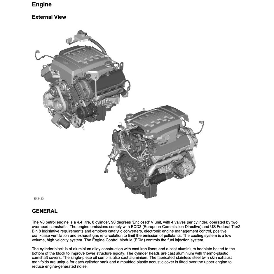 LAND ROVER DISCOVERY LR3 L319 (2004-2009) SERVICE WORKSHOP MANUAL