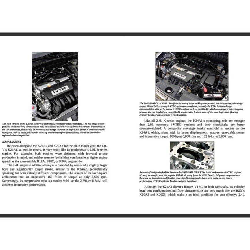 HONDA K-SERIES ENGINE SWAPS: Upgrade to More Horsepower & Advanced Technology (2014) - SA276