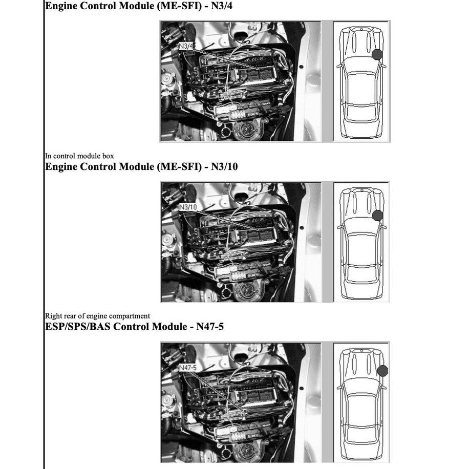 MERCEDES BENZ SLK-CLASS R170 - M111 (1997-2004) SERVICE WORKSHOP MANUAL