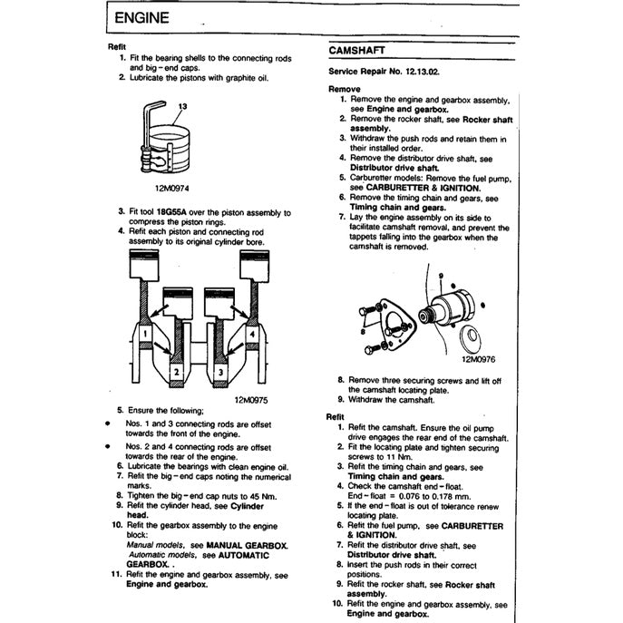 MINI-ROVER CLASSIC (1993-2000) SERVICE WORKSHOP MANUAL