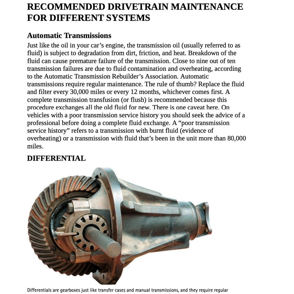HOW TO MAKE YOUR CAR LAST FOREVER - AVOID EXPENSIVE REPAIRS, IMPROVE FUEL ECONOMY, UNDERSTAND YOUR WARRANTY, SAVE MONEY
