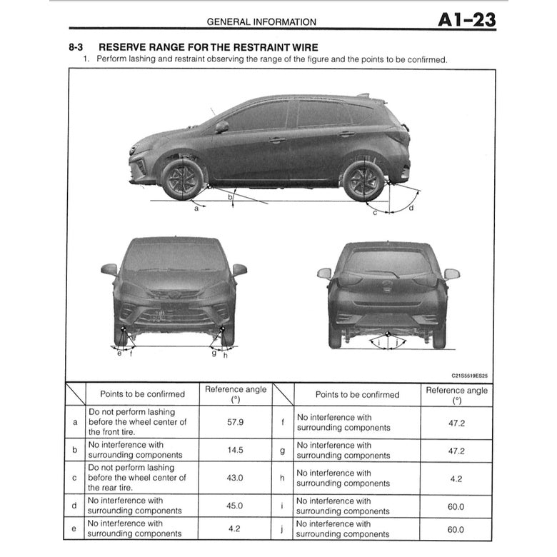 PERODUA MYVI M800 (2017-2021) SERVICE WORKSHOP MANUAL