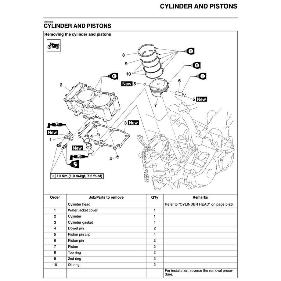YAMAHA XT1200Z SUPER TENERE (2012-2013) SERVICE WORKSHOP MANUAL + PARTS CATALOGUE + OWNER'S MANUAL