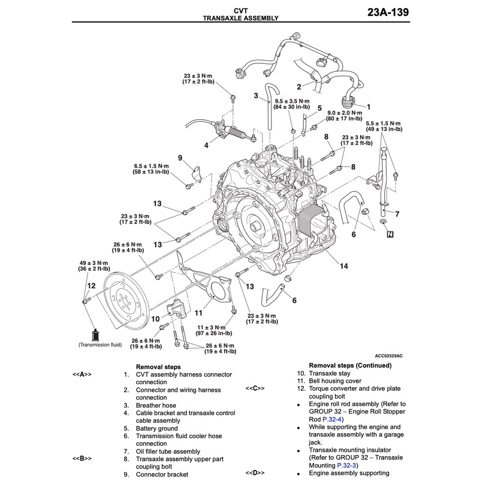 MITSUBISHI MIRAGE / ATTRAGE (2012-2021) SERVICE WORKSHOP MANUAL
