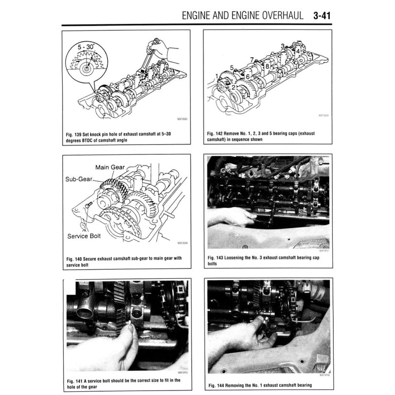 TOYOTA ESTIMA/PREVIA TCR10/20 (1991-1999) SERVICE WORKSHOP MANUAL