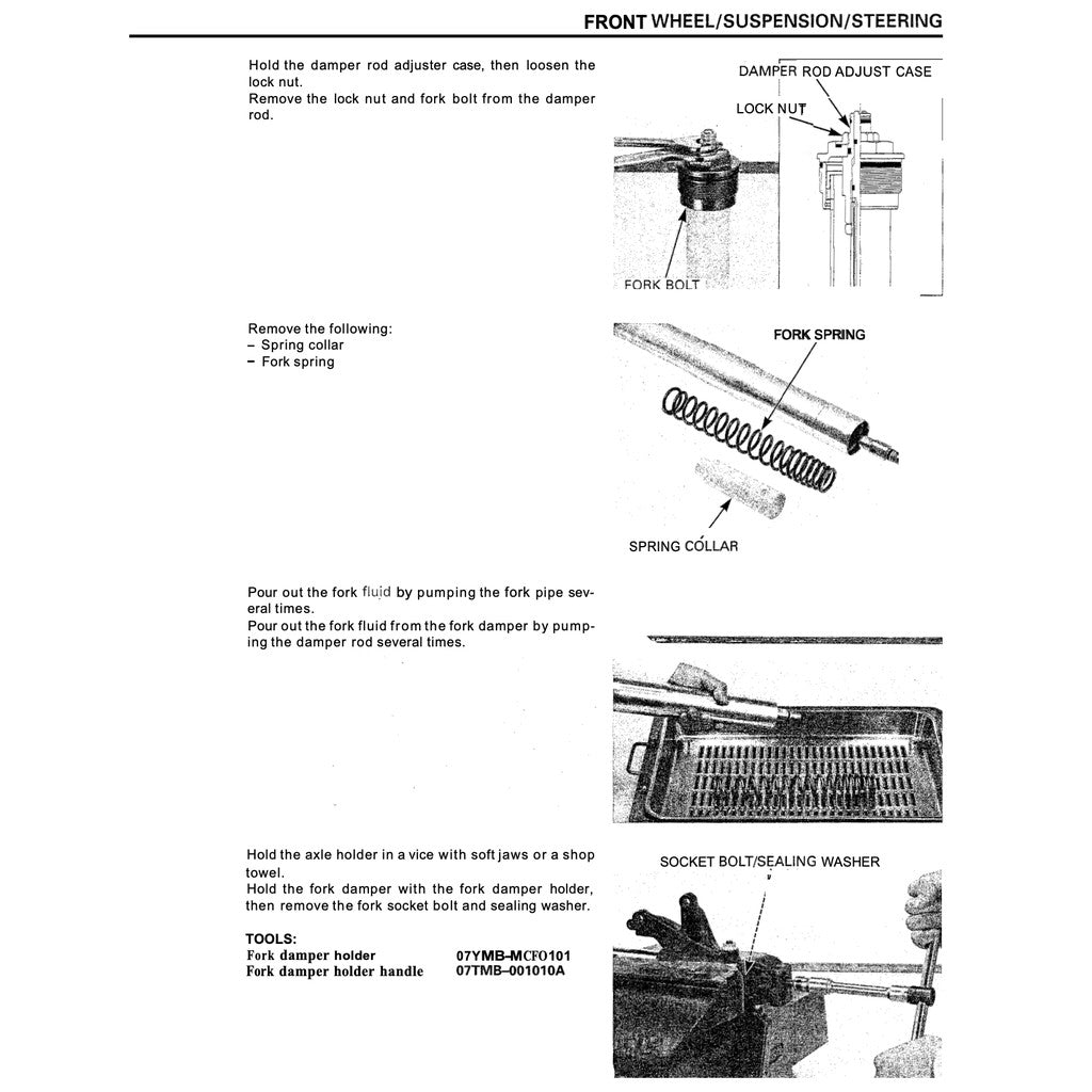 HONDA CBR954RR FIREBLADE (2002-2003) SERVICE REPAIR MANUAL + PARTS CATALOGUE + OWNER'S MANUAL