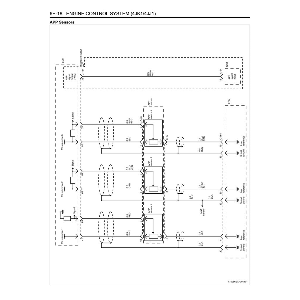 ISUZU ENGINE 4JJ1 SERVICE WORKSHOP MANUAL / ISUZU D-MAX