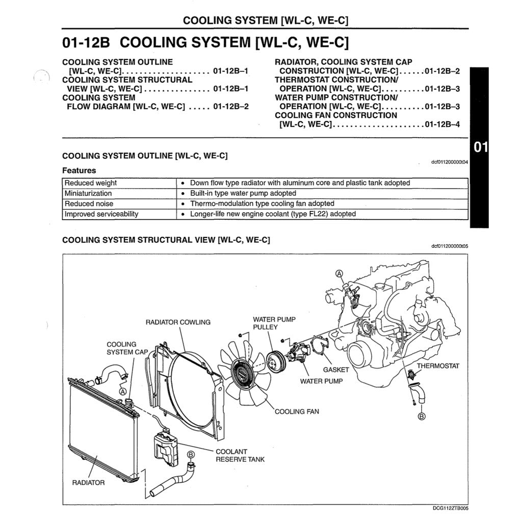 MAZDA BT50 BT-50 UN / J97M (2006-2011) SERVICE WORKSHOP MANUAL