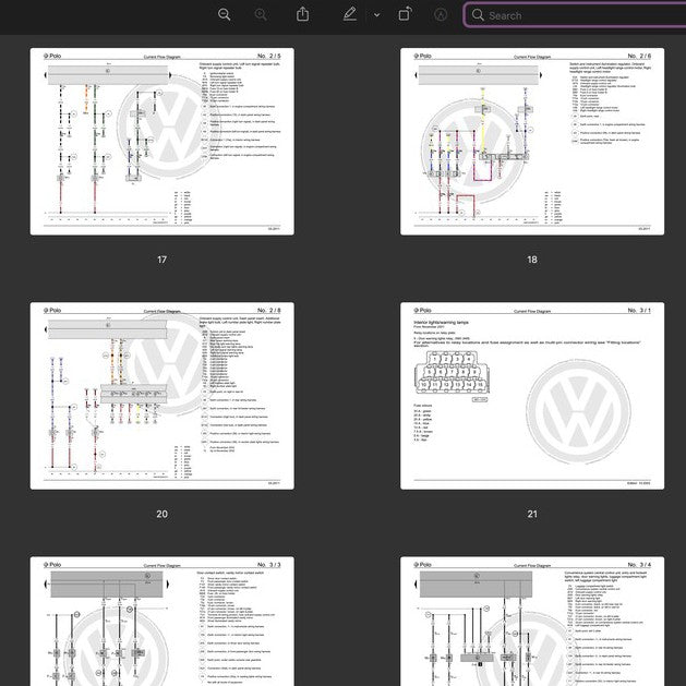 VW POLO MK4 9N (2001-2009) SERVICE WORKSHOP MANUAL