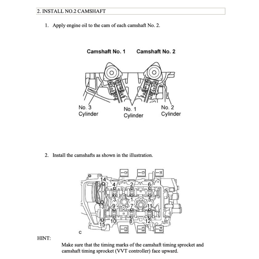 TOYOTA ENGINE 1KR-FE SERVICE REPAIR WORKSHOP MANUAL