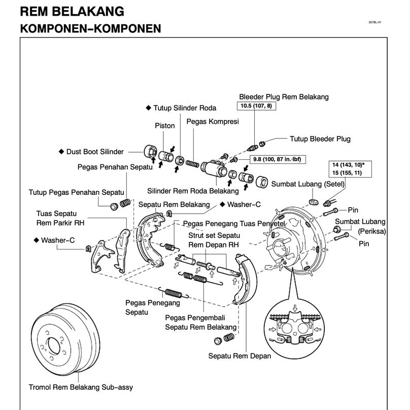 TOYOTA INNOVA/ KIJANG TG/AN40 (2004-2015) SERVICE WORKSHOP MANUAL IN BAHASA INDONESIA