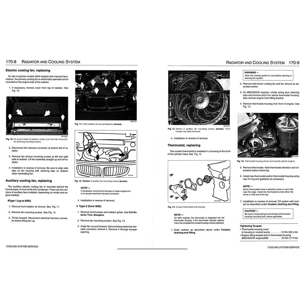BMW 3 SERIES E36 (1992-1998) WORKSHOP SERVICE MANUAL