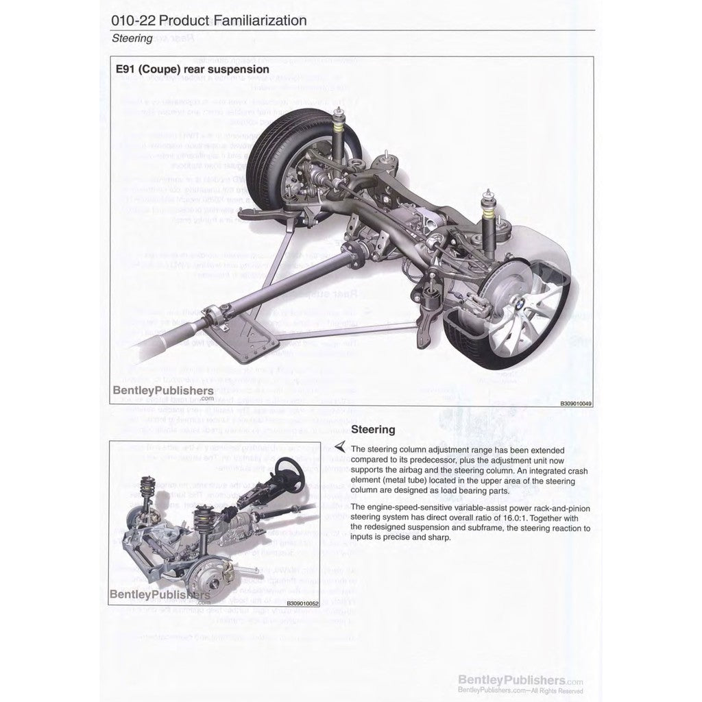 BMW 3 Series E90 325i / 328i / 330i (2006-2011) WORKSHOP REPAIR SERVICE MANUAL