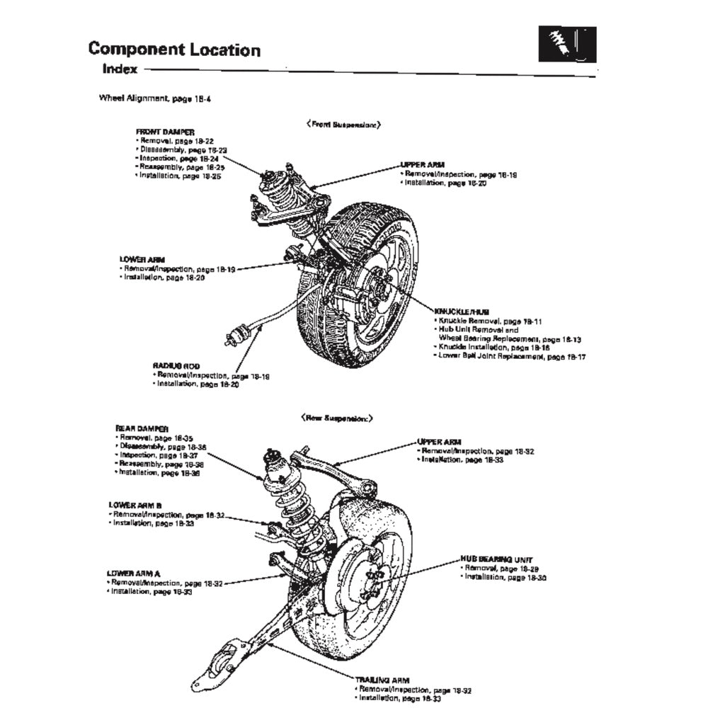 HONDA ACCORD 5 CD (1993-1997) SERVICE WORKSHOP MANUAL