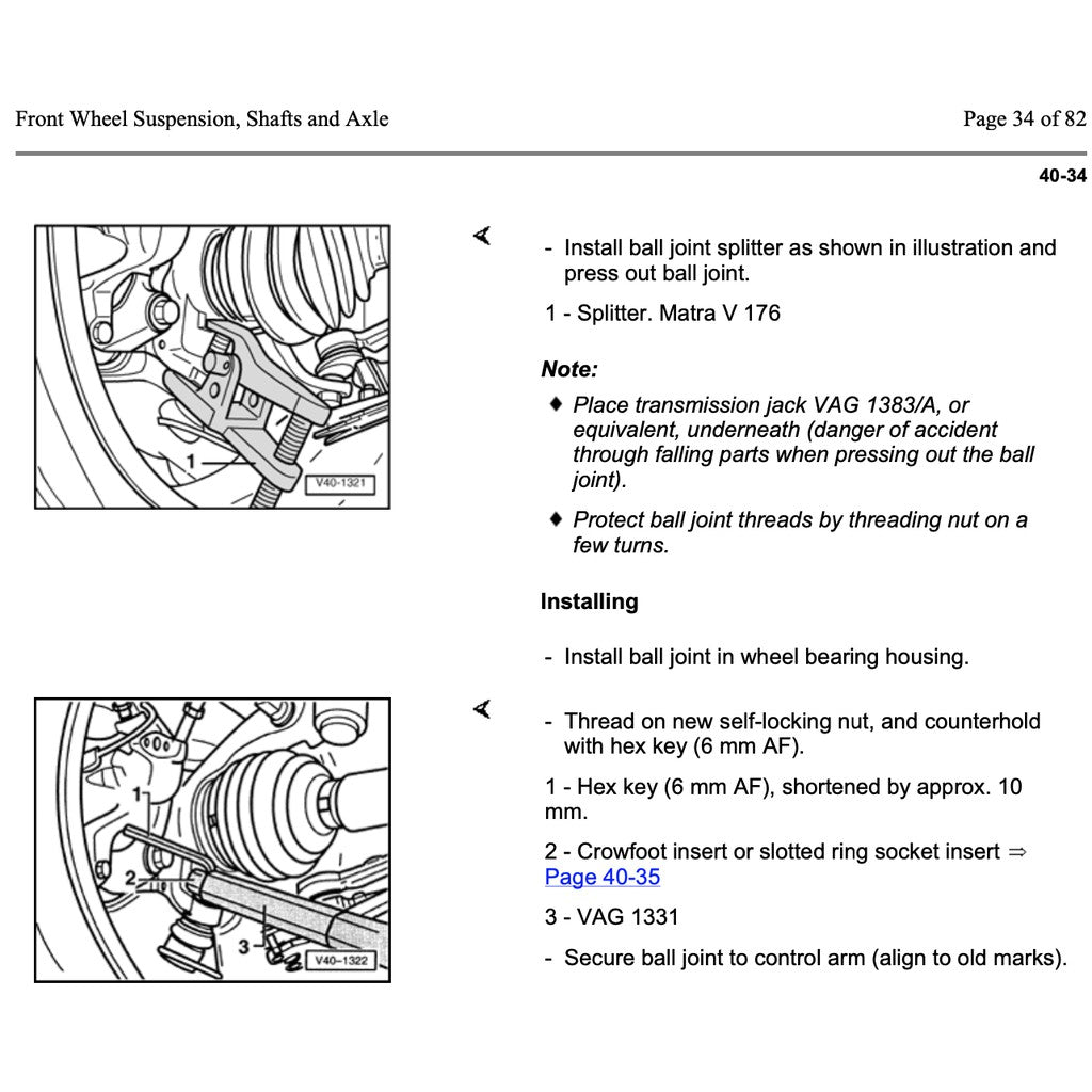 VW PASSAT B4 (1995-1997) OFFICIAL FACTORY REPAIR MANUAL